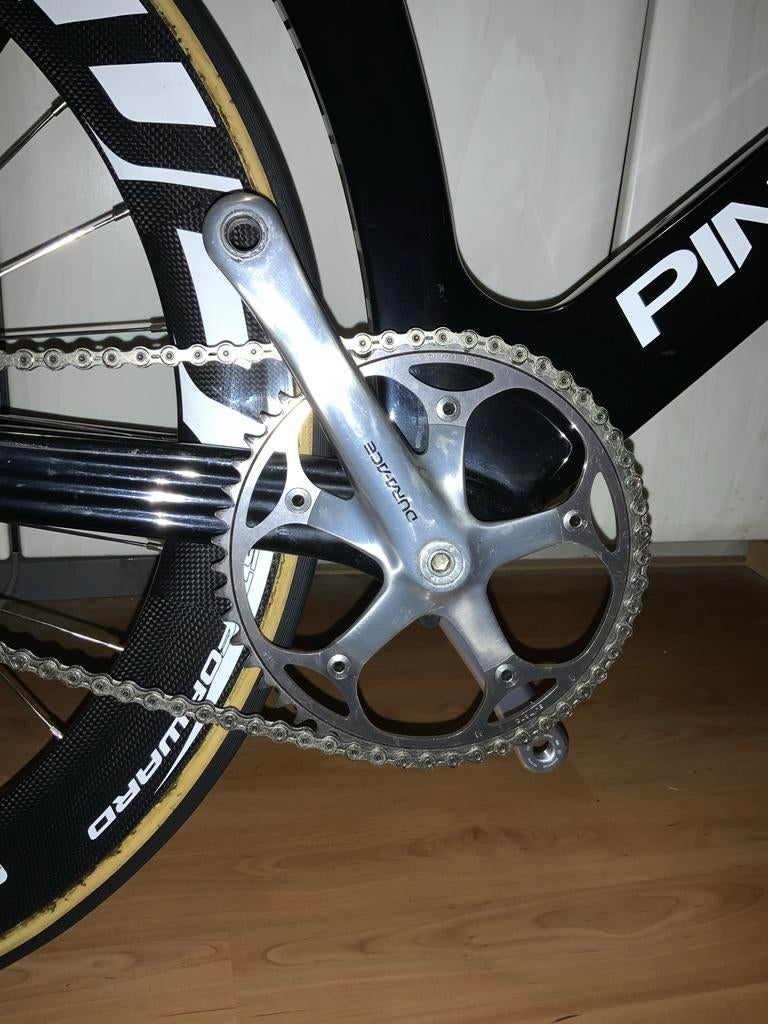 Shimano Dura Ace Track Crankstel - Piste/Baan, Fietsen en Brommers, Fietsonderdelen, Ophalen of Verzenden, Gebruikt, Racefiets