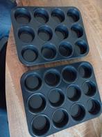 Muffinvorm 2x 12, Ophalen of Verzenden, Zo goed als nieuw, Taarten