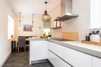 Moderne greeploze hoogglans hoekkeuken+GEDEMONTEERD, Huis en Inrichting, Keuken | Complete keukens, Wit, Hoekkeuken, Ophalen of Verzenden