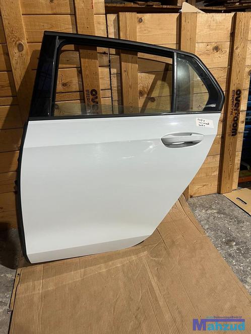 VW GOLF 8 WIT links achter deur portier 2019+, Auto-onderdelen, Carrosserie en Plaatwerk, Deur, Volkswagen, Gebruikt, Ophalen of Verzenden