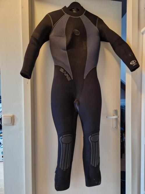 Duikpak bare en vinnen, Watersport en Boten, Duiken, Gebruikt, Duikpak, Ophalen