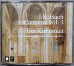 BACH - CANTATAS VOL 3 - TON KOOPMAN - 3 CD´S - NIEUW IN SEA, Ophalen of Verzenden, Barok, Nieuw in verpakking, Boxset
