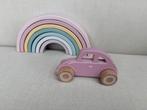Little Dutch houten regenboog en auto!, Ophalen, Zo goed als nieuw