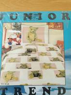 Nieuw 1 persoons dekbedovertrek Teddyberen, Ophalen of Verzenden, Nieuw, Eenpersoons, Dekbedovertrek