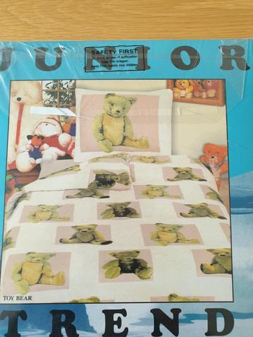 Nieuw 1 persoons dekbedovertrek Teddyberen beschikbaar voor biedingen