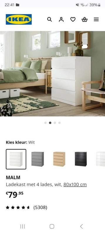 Ladekast ikea 1 jaar oud