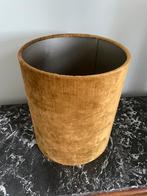 Lampenkap velours goud, Ophalen, Zo goed als nieuw, Rond, Minder dan 25 cm