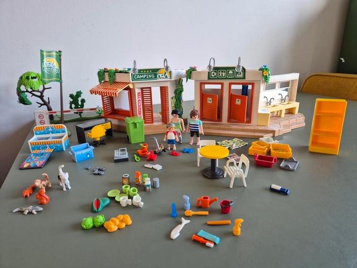 Playmobil Camping 5432 - met tent, Kinderen en Baby's, Speelgoed | Playmobil, Gebruikt, Complete set, Ophalen of Verzenden