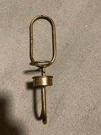 Vintage Wandkandelaar Metaal, Gebruikt, Overige kleuren, Ophalen of Verzenden, Metaal