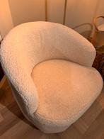 Mooie fauteuil in teddy-stof, Huis en Inrichting, Ophalen, Zo goed als nieuw, Stof, 50 tot 75 cm