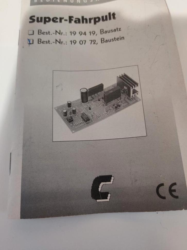Super Trein Besturing Set - Zelfbouw Modules, Hobby en Vrije tijd, Modeltreinen | H0, Gebruikt, Overige typen, Gelijkstroom, Overige merken