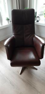 Te koop leren relax fauteuil, Huis en Inrichting, Fauteuils, Ophalen, Zo goed als nieuw, Minder dan 75 cm, 50 tot 75 cm