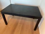 GRATIS - Zwarte IKEA uitschuifbare tafel, Huis en Inrichting, Tafels | Eettafels, Ophalen, Overige materialen, Gebruikt, 100 tot 150 cm