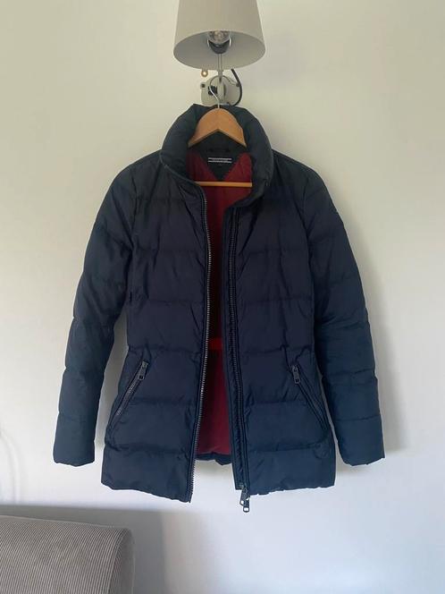 Tommy Hilfiger winterjas XS, Kleding | Dames, Jassen | Winter, Zo goed als nieuw, Maat 34 (XS) of kleiner, Blauw, Ophalen of Verzenden