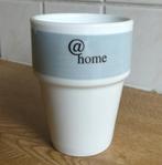 @home beker mok melkbeker at home Quadrifoglio, Huis en Inrichting, Keuken | Servies, Gebruikt, Ophalen of Verzenden, Overige stijlen