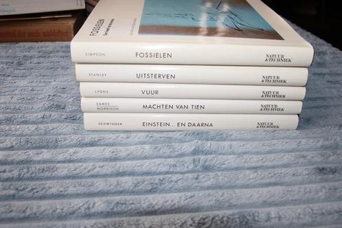 5 boeken natuur en techniek, Boeken, Overige Boeken, Gelezen, Ophalen of Verzenden