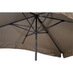 Parasol Libra rechthoek 3 x 2 meter met molen kleur taupe, Tuin en Terras, Parasols, Kantelbaar, Nieuw, Stokparasol, 2 tot 3 meter