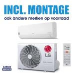 LG airco inclusief montage | Airco Service, Ophalen, Verwarmen, Nieuw, 3 snelheden of meer