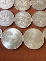 Set Juliana zilver 10 guldens 7 rijksdaalders 2 tientjes., Postzegels en Munten, Koningin Juliana, Setje, Zilver, Overige waardes
