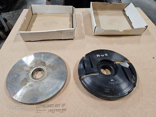 Bossingfrees  / Platbandfrees Merk RVS, Doe-het-zelf en Verbouw, Gereedschap | Machine-onderdelen en Toebehoren, Gebruikt, Ophalen of Verzenden
