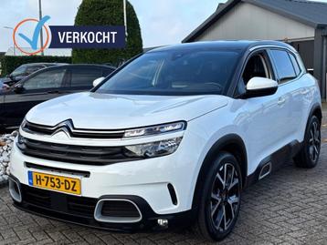 Citroen C5 Aircross 1.2 Benzine Feel 2020 Wit met Zwart dak  beschikbaar voor biedingen