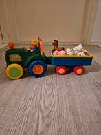 Tractor met aanhanger, Kinderen en Baby's, Speelgoed | Fisher-Price, Met geluid, Ophalen of Verzenden, Auto of Voertuig, Zo goed als nieuw