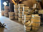 Bloembak, half wijnvat/whiskyvat, Ophalen, Tuin, Gerard Krale, Rond