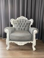 Brocante fauteuil, Huis en Inrichting, Fauteuils, Ophalen, 50 tot 75 cm