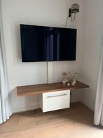 Wandmeubel / tv-meubel, Huis en Inrichting, Kasten | Televisiemeubels, 100 tot 150 cm, Eikenhout, Ophalen of Verzenden, Zo goed als nieuw