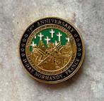 US Army 75th anniversary D-Day munt, Verzamelen, Ophalen of Verzenden, Amerika, Embleem of Badge