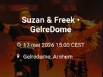 Suzan en Freek 17 mei 4 x staanplaats op het veld, Tickets en Kaartjes, Concerten | Nederlandstalig, Drie personen of meer, Mei