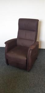 Elektrische relaxfauteuil met sta op in maat X-Small, Gebruikt, 75 tot 100 cm, Ophalen of Verzenden, Stof