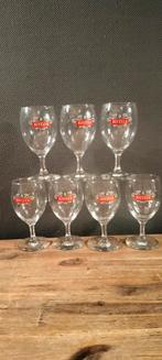 Vintage RIVELLA GLAZEN op poot., Verzamelen, Ophalen of Verzenden, Gebruikt, Frisdrankglas
