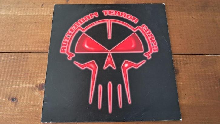 lp album Rotterdam Terror Corps ‎- The Horror, Cd's en Dvd's, Vinyl | Dance en House, Gebruikt, Overige genres, 12 inch, Ophalen of Verzenden
