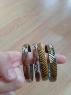 4 Afrikaanse armbanden, ringen, African bracelets, Sieraden, Tassen en Uiterlijk, Armbanden, Gebruikt, Ophalen of Verzenden