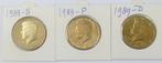 *1989 - USA - Half Dollar P + D + S =  - zie beschrijving  *, Verzenden, Noord-Amerika, Setje