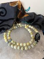 Lizardiet serpentijn onyx beschermt hoge trilling kundalini, Ophalen of Verzenden, Nieuw, Steen of Mineraal, Met edelsteen