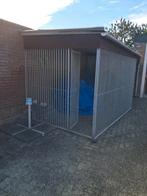 Honden ren met nachthok, Dieren en Toebehoren, Hondenhokken, Ophalen, 110 cm of meer, 100 cm of meer