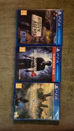 Ps 4 spellen Hogwarts, uncharted 4, hidden agenda, 1 speler, Zo goed als nieuw, Vanaf 16 jaar, Ophalen