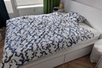 IKEA mal Bed frame + mattress, Ophalen, Tweepersoons, Zo goed als nieuw, Bedbodem