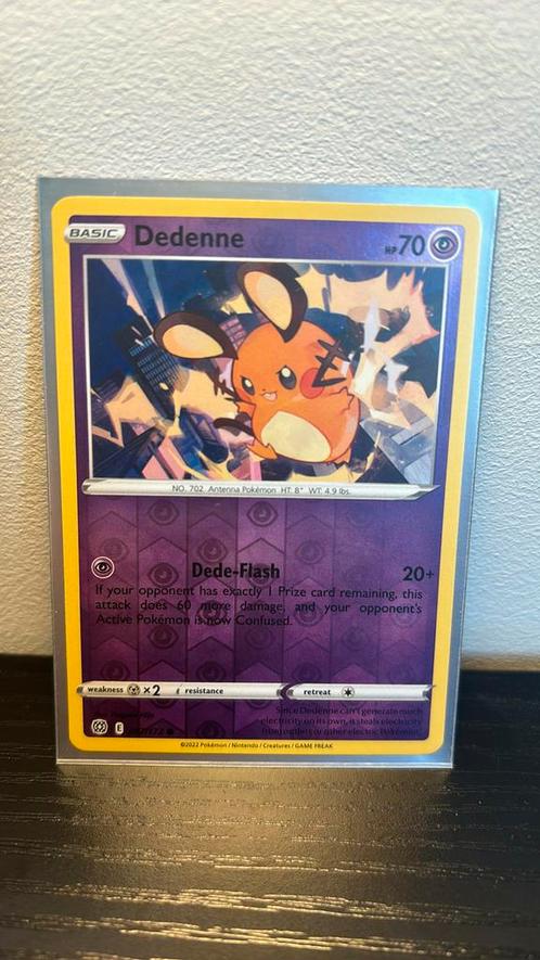 Dedenne 067/172 Brilliant Stars reverse holo pokemon kaart, Hobby en Vrije tijd, Verzamelkaartspellen | Pokémon, Nieuw, Losse kaart