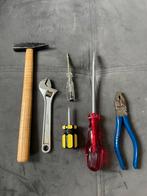 Gereedschap set - Hamer, schroevendraaiers, tang, Ophalen of Verzenden, Gebruikt