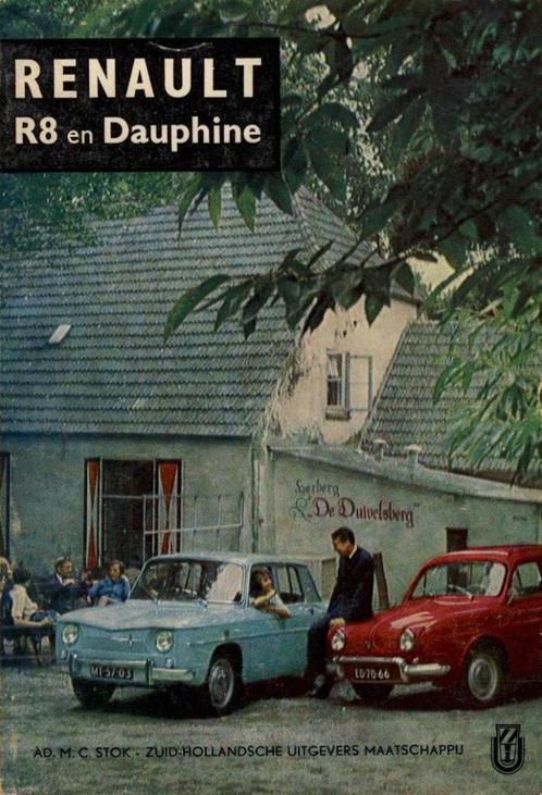 Renault R8 en Dauphine - P. Bos, Auto diversen, Handleidingen en Instructieboekjes, Ophalen of Verzenden