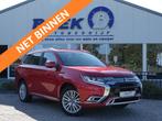 Mitsubishi Outlander 2.4 PHEV Instyle LEER | DAKJE | ECC | A, Auto's, Automaat, Zwart, 4 cilinders, 1865 kg