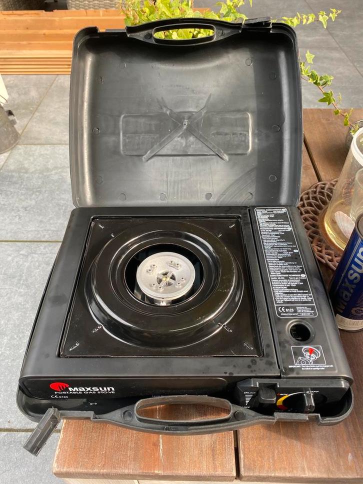 Maxsun porteble gas stove, Caravans en Kamperen, Kampeeraccessoires, Zo goed als nieuw, Ophalen of Verzenden