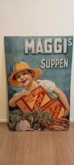 Maggi ... reclame bord, Ophalen of Verzenden, Zo goed als nieuw, Reclamebord
