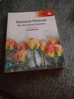 Statistical methods for the social sciences - Agresti, Ophalen of Verzenden, Zo goed als nieuw, WO