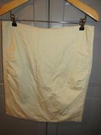 G296 Purdey mt 42 rok ecru beige gedrapeerd, Verzenden, Beige, Maat 42/44 (L), Zo goed als nieuw