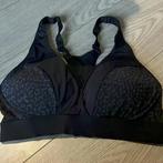 Sport bh maat l, Ophalen of Verzenden, Zo goed als nieuw, Zwart, Fitness of Aerobics
