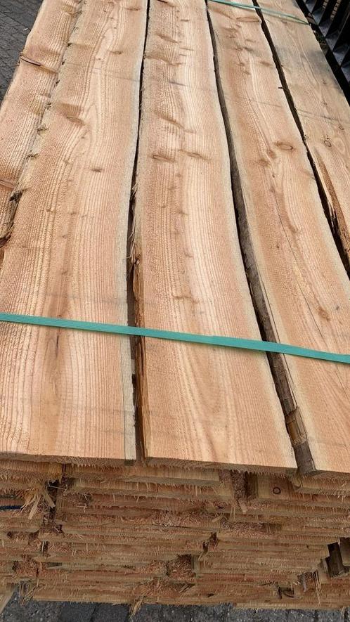 ACTIE: Douglas schaaldelen 17-33 cm breed & 4 meter lang!, Doe-het-zelf en Verbouw, Hout en Planken, Nieuw, Plank, Overige houtsoorten